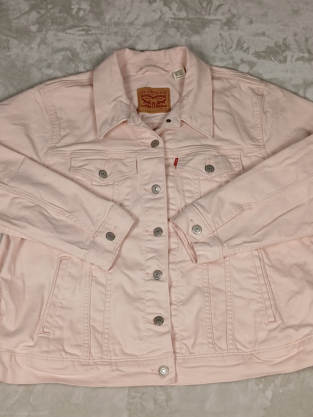 Levi's Denim Jacket Pink Women's 1X Trucker